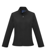 Ladies Apex Lightweight Softshell Jacket-Black 